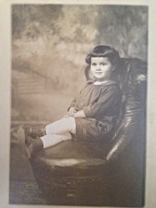 Author’s mother as child